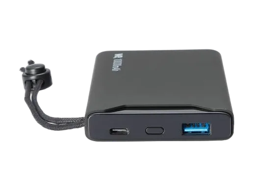 WE Batterie Externe 18W 10 000 mAh 2 ports USB A/USB C Noir, vue 4
