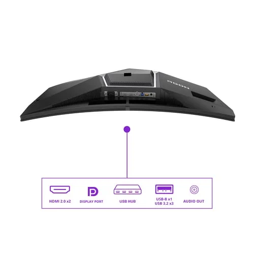 AOC Agon Pro AG346UCD - 34"CURVE QHD OLED 175Hz 0.03ms FreeSync Premium G-Sync Adaptive Sync, vue 6