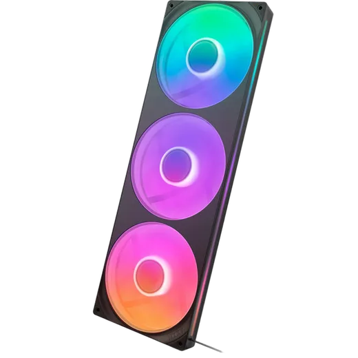 NZXT F420RGB Core Fan (Single Frame) - Noir, vue 3