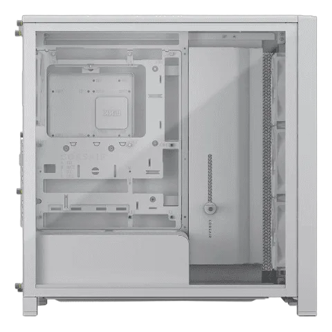 Corsair FRAME 4000D WOOD RS Blanc - MT/Sans Alim/E-ATX, vue 4