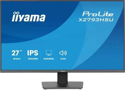 Iiyama X2793HSU-B1 - 27" FHD 120Hz IPS 1ms HP, vue 2