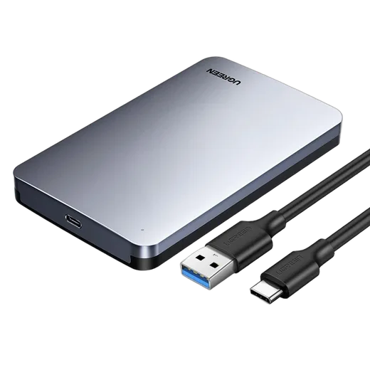 UGREEN USB-C 3.1 vers USB 3.0 pour HDD et SSD - 2.5"SATA - 6To - 0.50m - Gris-Seconde Vie
