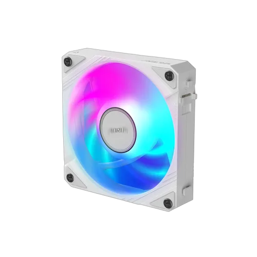 Gigabyte Aorus Ez Chain Fan ICE - 120mm - Blanc, vue 2