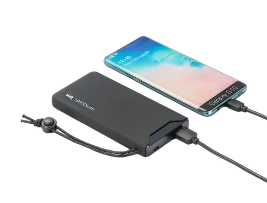 WE Batterie Externe 18W 10 000 mAh 2 ports USB A/USB C Noir, vue 2