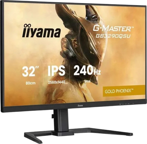 Iiyama GB3290QSU-B1 - 32" QHD 240Hz IPS 1ms FreeSync Premium, vue 4