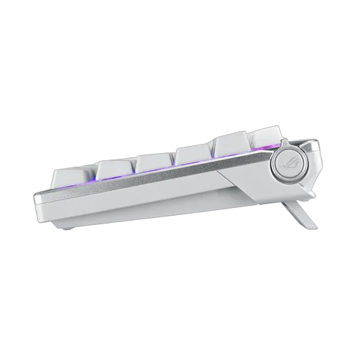Asus ROG Azoth 75% - Mécanique - Sans-Fil - RGB - Blanc, vue 7