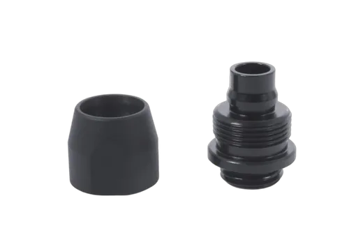 Alphacool Lot de 6 Raccord HF TPV Metal 12,7/7,6mm - Noir, vue 3