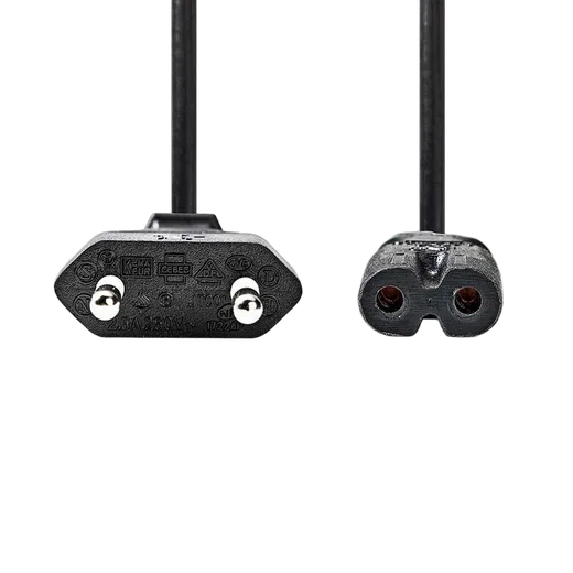 Nedis Câble Euro Masculin vers IEC-320-C7 - 2m - Noir, vue 2
