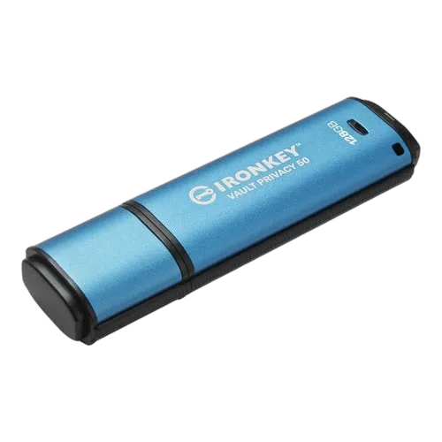 Kingston Clé 128Go USB 3.2 IronKey Vault Privacy 50