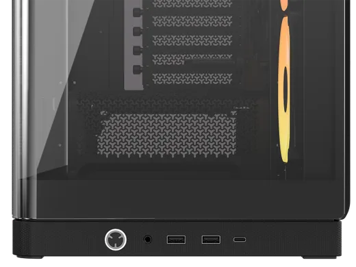 Corsair Frame 4500X LX-R RGB Link Noir - MT/Sans Alim/E-ATX, vue 5