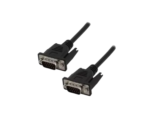 MCL Samar Câble VGA HD15 Mâle/Mâle - 2m - Noir, vue 1