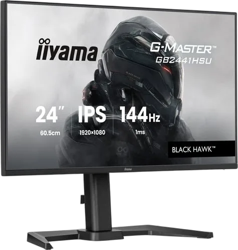 Iiyama G-Master GB2441HSU-B1 - 23,8" FHD 144Hz IPS 1ms Adaptive Sync FreeSync, vue 4