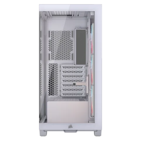 Corsair 3500X LX-R RGB ICUE LINK Blanc - MT/Sans Alim/E-ATX, vue 4