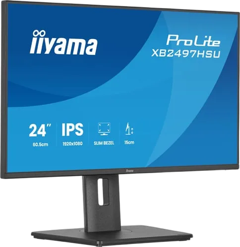 Iiyama Prolite XB2497HSU-B1 - 23.8" FHD 120Hz IPS 4ms Pivot Adaptive Sync