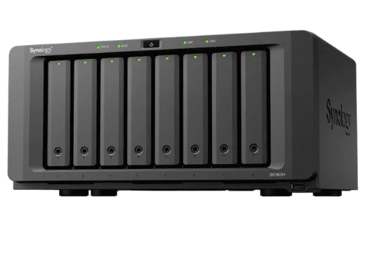 Synology DS1825+ - 8 baies avec 8 disques de 6To HAT3300-6T, vue 2
