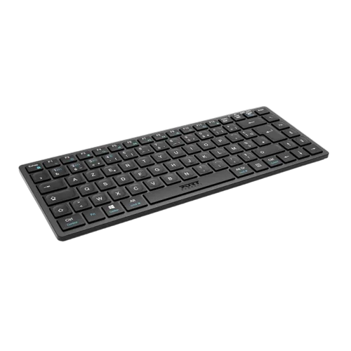 Port Mini keyboard - Sans fil - Noir