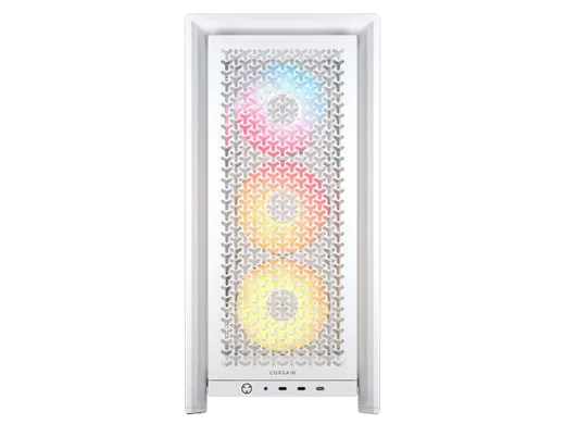 Corsair FRAME 4000D LCD RS ARGB Blanc - MT/Sans Alim/E-ATX