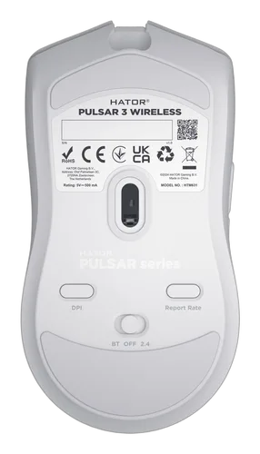 Hator Pulsar 3 - Sans-Fil - RGB - Blanc, vue 6