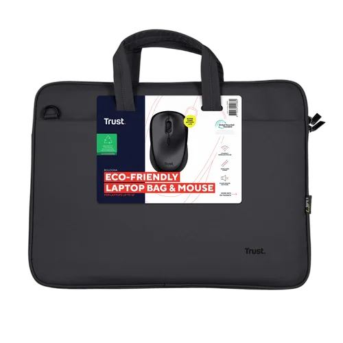 Trust Bundle sacoche BOLOGNA 16'' + souris sans fil YVI+, vue 6