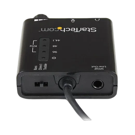 StarTech USB avec Numérique SPDIF + Micro - ICUSBAUDIO2D
