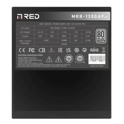 M.RED ATX 1300W - MRR-1300AP VP2 Noir