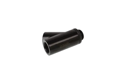 Alphacool Connecteur en Y 45° Noir - G1/4