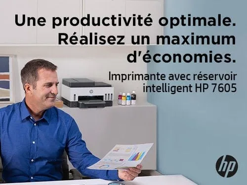 HP Smart Tank 7605 Tout-en-un - Gris, vue 9