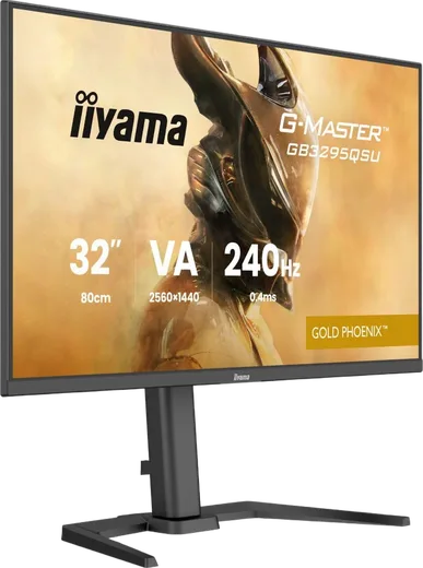 Iiyama G-Master GB3295QSU-B1 - 32" QHD 240Hz VA 0.4ms FS Premium