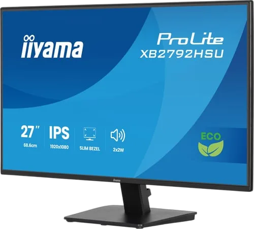 Iiyama X2792HSU-B1 - 27" FHD 120Hz IPS classe énergétique B, vue 2
