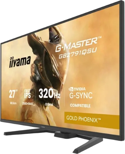 Iiyama GB2791QSU-B1 - 27" QHD 320Hz Fast IPS 0.6ms Pivot G-Sync