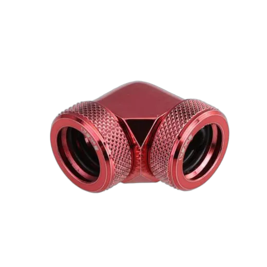 Raccord tube rigide 90° rouge - 14mm, vue 1