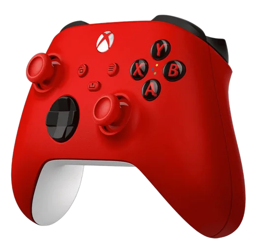 Microsoft Manette Xbox - Rouge - Sans Fil, vue 2