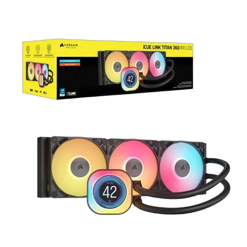 Corsair iCUE LINK TITAN 360 RX LCD AIO/360mm