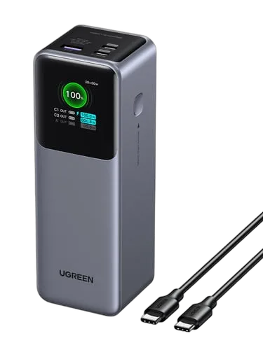 UGREEN PowerBank 3 ports - 25000mAh - 200W - Gris