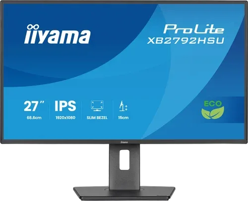 Iiyama XB2792HSU-B1 - 27" FHD 120Hz IPS classe énergétique B et pied réglable en hauteur, vue 1
