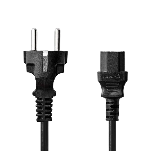 Nedis Câble prise de terre mâle/IEC-320-C13 - 2m - Noir, vue 3