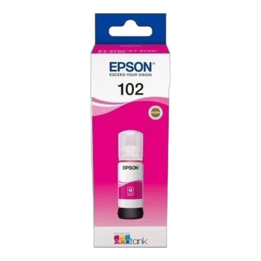 Epson Cartouche D'encre Magenta Ecotank 102 - T03R3, vue 1