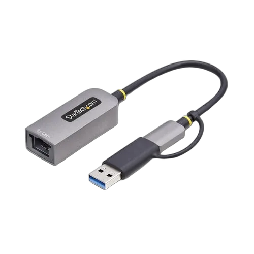 StarTech Adaptateur Ethernet vers USB-C/USB-A, vue 2