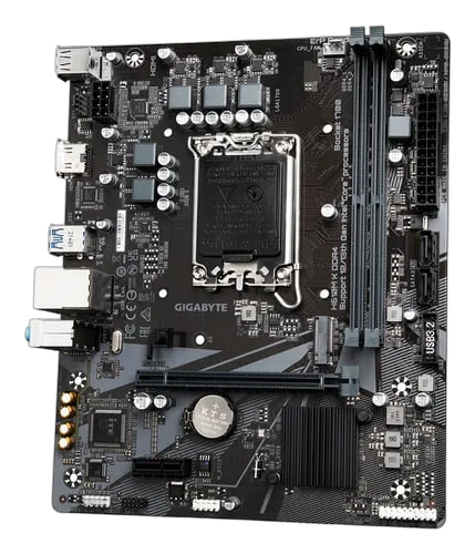 Gigabyte H610M K DDR4, vue 4