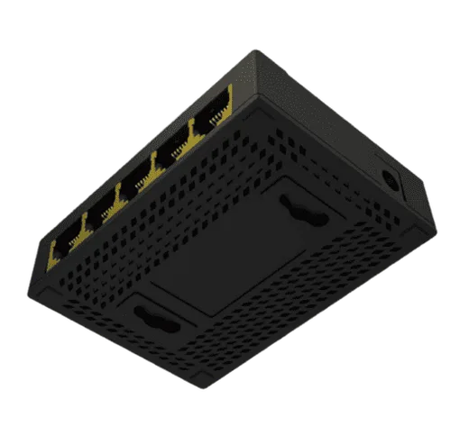 ST3105GC - 5 ports 10/100/1000, vue 3