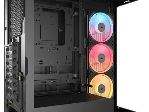 Corsair Frame 4500X LX-R RGB Link Noir - MT/Sans Alim/E-ATX, vue 7
