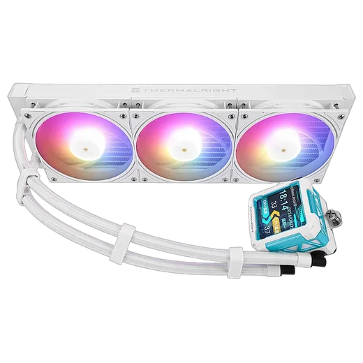 Thermalright Frozen Warframe Pro 360 ARGB - 360mm - Blanc, vue 3
