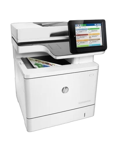 HP Color LaserJet Enterprise MFP M577dn - Blanc, vue 6