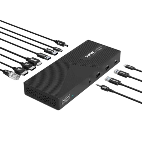Port Dock office 10 ports -  3x4K USB-C et USB-A