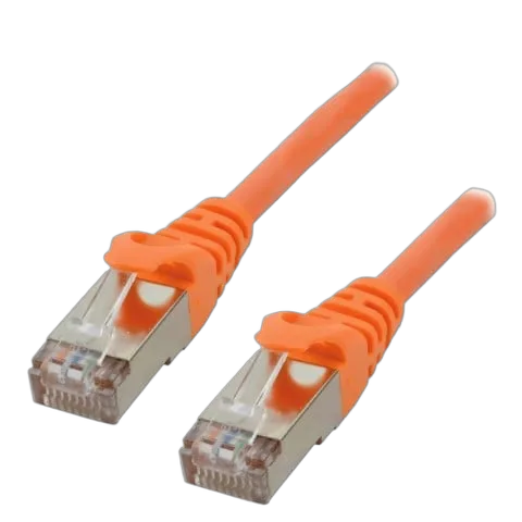 MCL Samar Câble RJ45 CAT 6 F/UTP - 1m - Orange