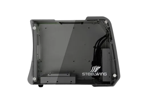 Enermax Steelwing Rouge - mT/Sans Alim/mATX, vue 2