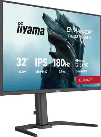 Iiyama G-Master GB3272QSU-B1 - 32" QHD 180Hz IPS 0.5ms G-Sync-Seconde Vie