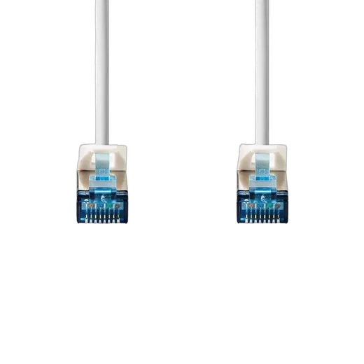 Nedis Câble RJ45 Cat6a S/FTP - 10m - Blanc, vue 2
