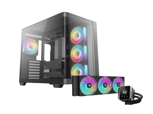 Deepcool CG530U Noir + Mystique 360 ARGB