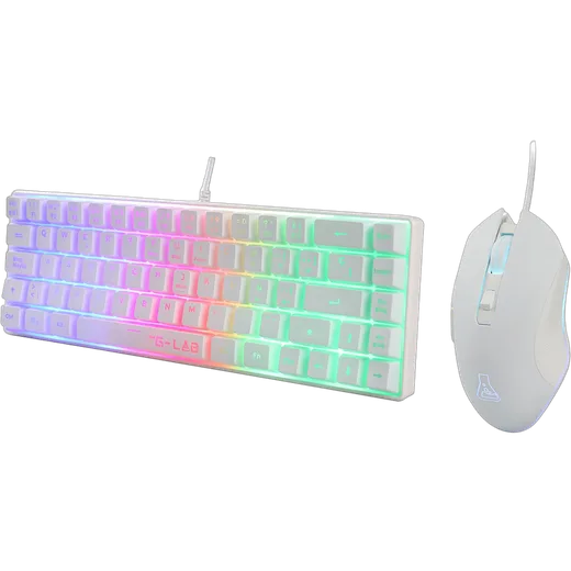 The G-LAB Gaming Combo - Keyz Hydrogen W + Kult Helium